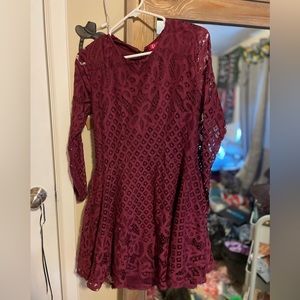 Lace Dress by Ultra Pink